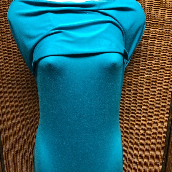 💜3/$15 SALE💜MOSSIMO AQUA BLUE MAXI - Picture 12 of 12